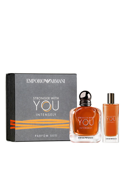 Armani Stronger with You Intensely 100 ml + 15 ml Parfüm Set