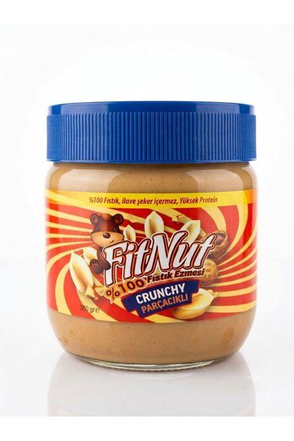 Crunchy FitNut Fıstık Ezmesi-Parçacıklı-Net 360 gr