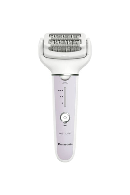 ES-EY30-V503, Wet & Dry, Cordless, 2discuri & 60 pensete, Senzor presiune, Discuri duble, Cap flexibil si pivotant la 90°, 3 viteze, Alb/Mov