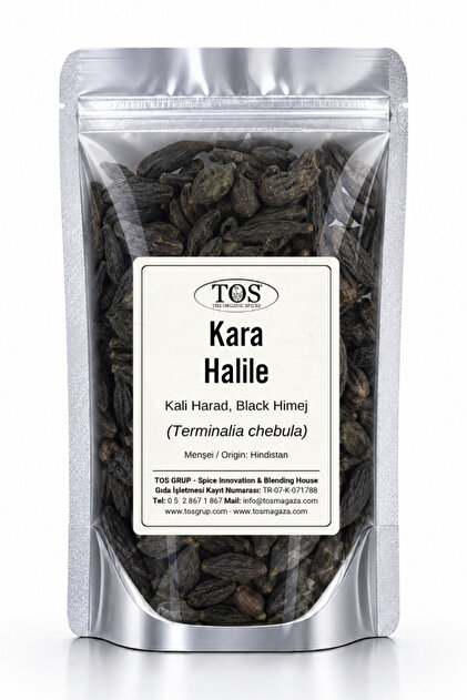 Kara Halile 250 gr (1. KALİTE) Terminalia Chebula / Kali Harad, Black Himej