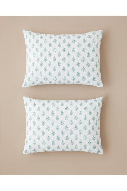 Green Harmony Easy-Iron 2-Piece Pillowcase 50X70 cm Green