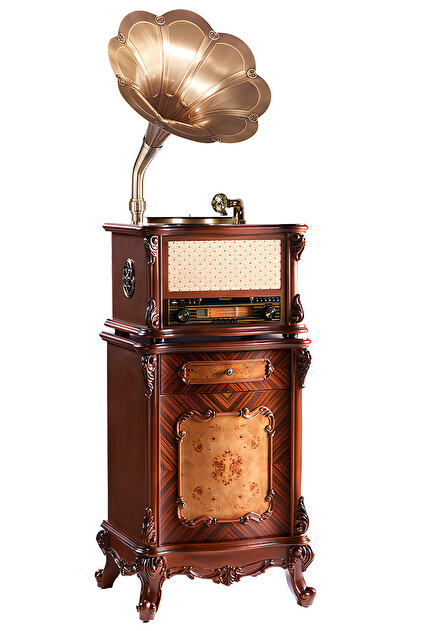 Fennessy F1877-65S Vintage 100W Hifi Gramofon Pikap Plakçalar