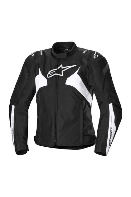 Alpinestars T-JAWS V4 WP Korumalı Motosiklet Montu Siyah Beyaz