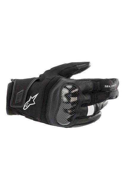 SMX Z Drystar Korumalı Motosiklet Eldiveni Siyah