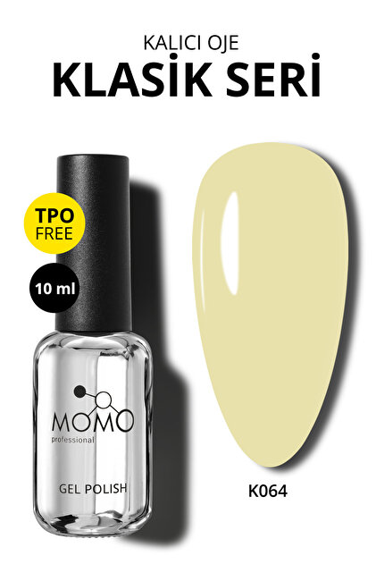 MOMO professional Kalıcı Oje K064 Tereyağı Sarısı 10 ml - Fiyatı