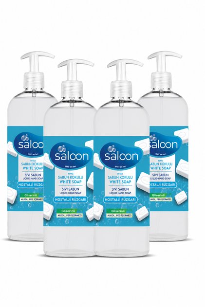 Liquid Soap White Soap Scented 400 Ml Pack of 4