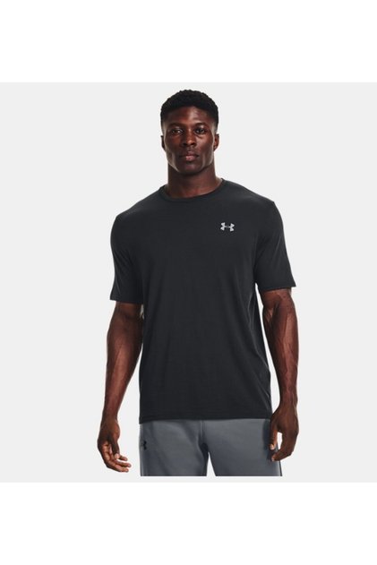 Erkek UA Left Chest Lockup Kısa Kollu T-shirt