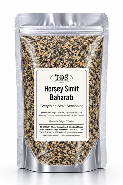 Herşey Simit Baharatı 100 gr Everything Bagel Spice Blend - Premium Quality | Baharat Karışımı
