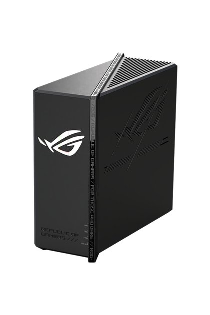 Router wireless 2.5 Gigabit RogStrix GS-BE18000 Tri-Band WiFi 7, Negru