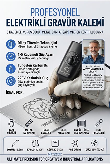 Elektrikli Gravür Kalemi 5 Kademeli Metal Cam Ahşap Oyma Markalama Makinesi Masaüstü Takı Yazı Kalemi Çizici Hobi Aleti722490