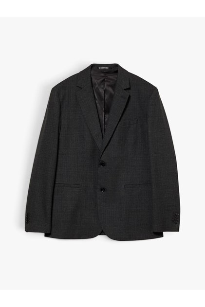 Erkek Viskoz Karışımlı Düğmeli Blazer Ceket 325A2SDDSW02F-SIS901
