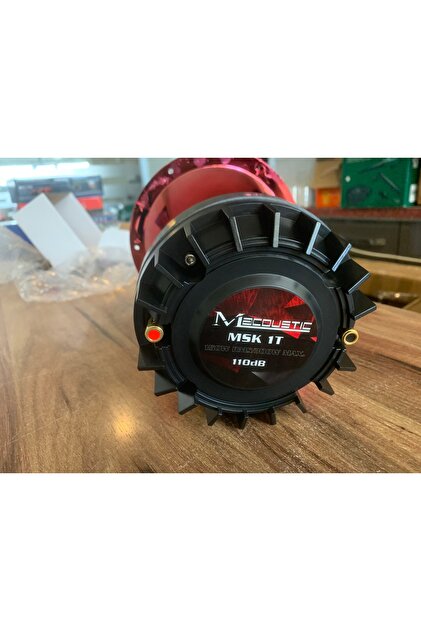 MACOUSTİC Deniz Sound Garage MSK 1T Horn Driver 110 db 300 Watt