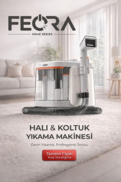 【ほぼ新品】HEPASKIN FLUOIRA FEORA Ekstra Buhar Teknolojili Koltuk ve Halı Temizleme Makinesi
