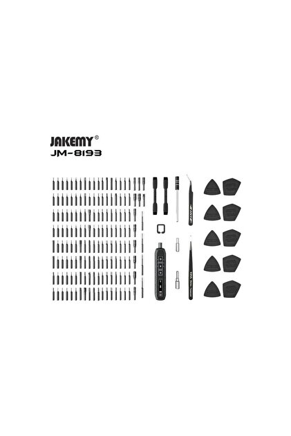 kızılelma teknik Jakemy JM-8193 Şarjlı Tornavida Takımı - Fiyatı