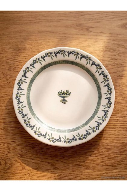 Mixed Printed Cake Plate 20 cm (S6)