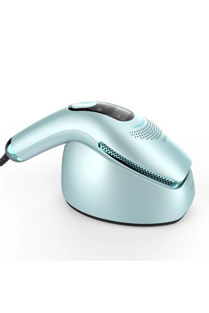 GP590 Permanent IPL Hair Removal with Ice Cooling, Unlimited Flashes, Painless Epilator for Face & Body Home Use
