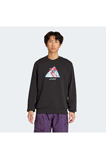 Terrex Snow Crew Erkek Sweatshirt