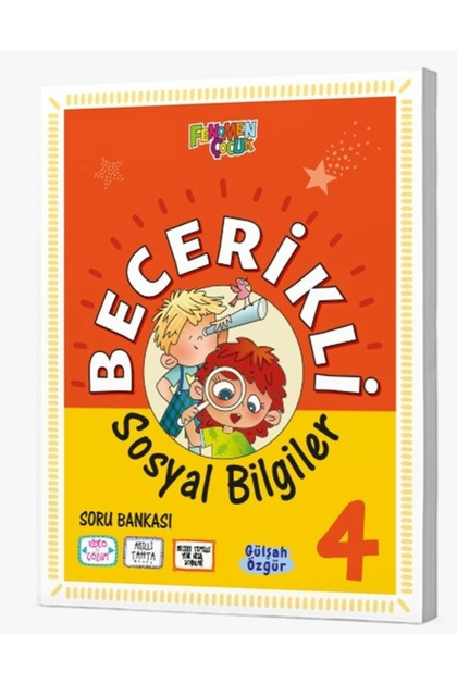 Fenomen Çocuk 4. Sınıf Becerikli Sosyal Bilgiler Soru Bankası