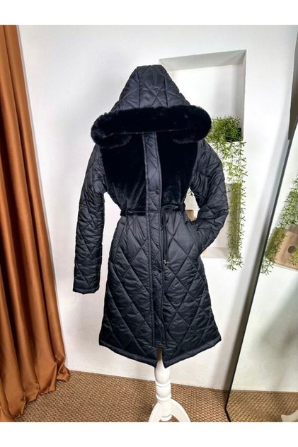 ÖNÜ TÜYLÜ ŞİŞME MONT