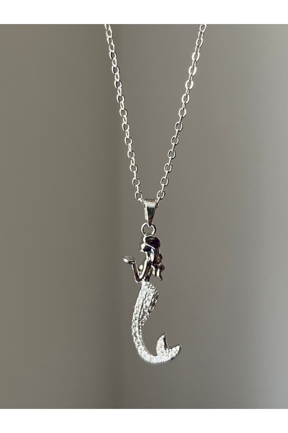Silver Mermaid Necklace