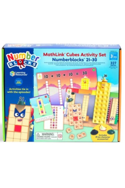 - MathLink Cubes Numberblocks 21-30 Activity Set