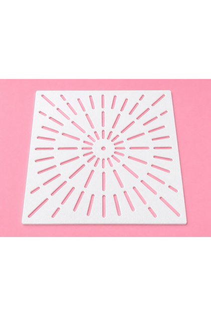 Sashiko Sunbeam Template | Fabric Drawing Template | Embroidery & Quilting Assistant