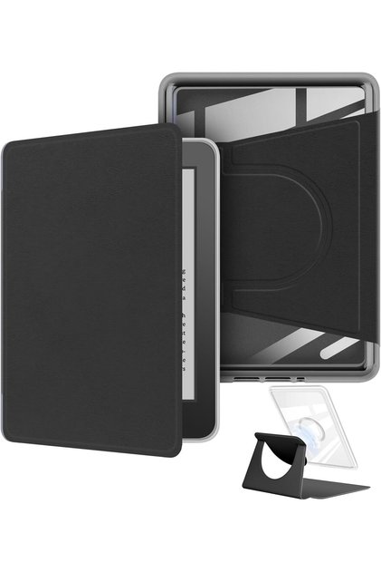 Kindle 12.nesil 7" Paperwhite E Kitap Okuyucu Magnetli Kılıfı Siyah