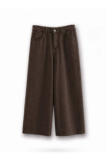Brown Tencel Jeans