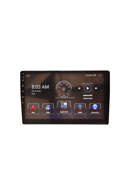 Radio auto 2DIN player MP3 MP5 Android 11 ecran IPS de 9 inch 4GB RAM 64GB CarPlay
