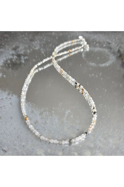 Colier cuart rutilat, Golden Thread #81