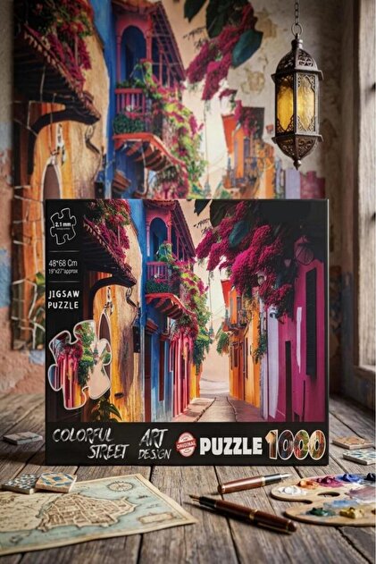 Tıfıl Toys 1000 Parçalı Fransa Le Paris Manzara Tasarımlı Puzzle