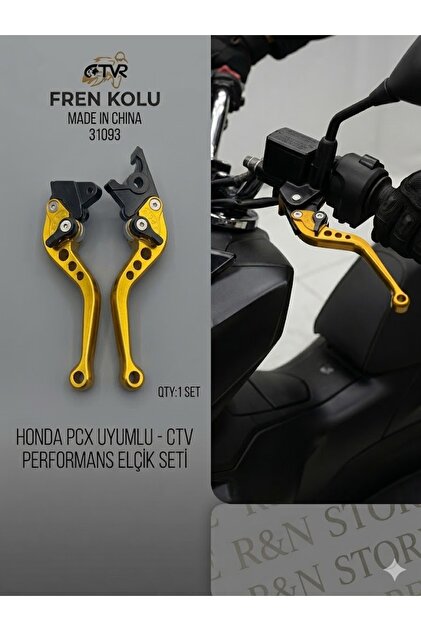 JK 00004 SPOR ELCİK GİDON TOPUZU MOTOSİKLET (GOLD'DUR) (PULSAR NS