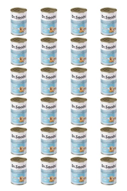 yavru köpek-kuzu etli 400gr x 24 adet