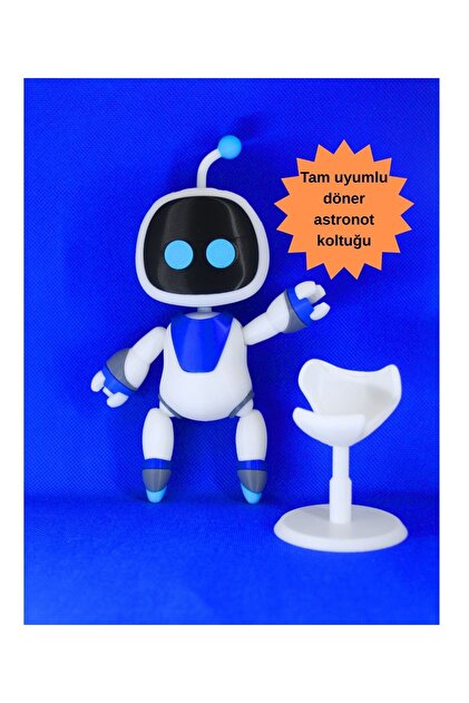 MODELİKA ASTRO OYUNCAK SETİ 5'Lİ ASTRO BoT ASTRONOT VE 4 ASTRO
