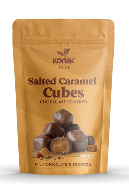 Sütlü Çikolata Kaplı Tuzlu Karamel Draje 85 GR