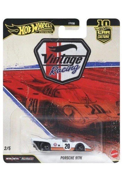 HOT WHEELS Premium Car Culture Vintage Racing 5'li Set Porsche