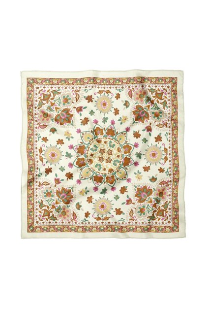 Floral Patterned Scarf / Bandana 70X70Cm