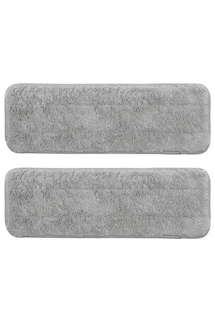 PEPPRIG Microfibre pad for flat mop, grey, 10 x 29 cm