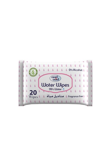 Baby Water Wipes,20, White