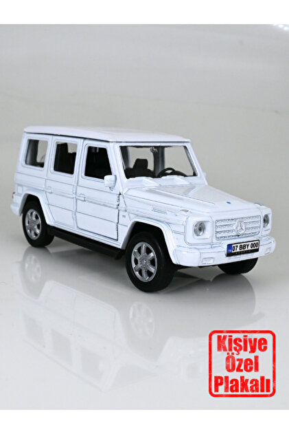 bebeym Mercedes G Class Metal Oyuncak Araba - Kişiye Özel Plakalı