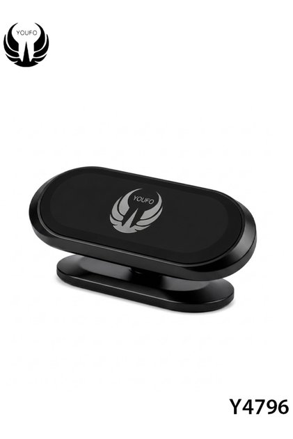 Y4796 Magnetic Dashboard Phone Holder Universal Car Mount Stand for Smartphones Black-ERPCY4796