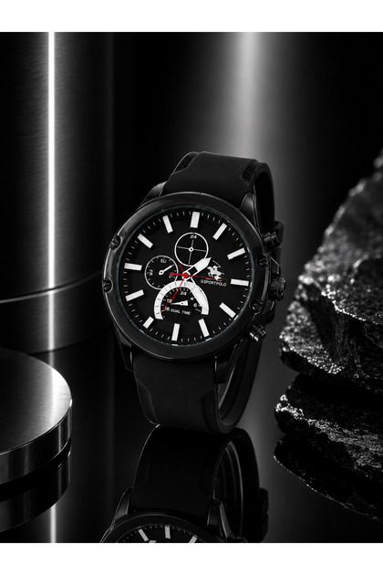 Sporty Silicone Cord Men's Wristwatch