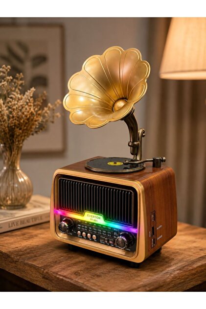Everton rt-746 usb am-sw-fm bluetooth gramafonlu nostolji müzik