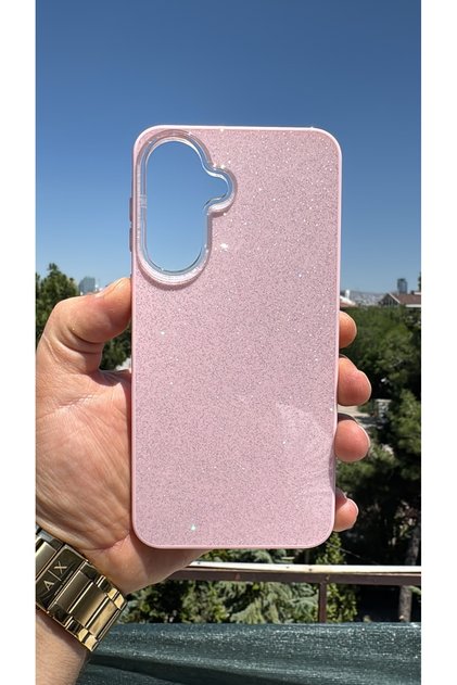 Galaxy S26 İçin Uyumlu Simli Soft Tasarımlı Lüx Tasarım Kılıf