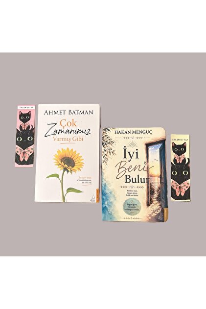 Çok Zamanımız Varmış Gibi - Ahmet Batman / İyi Beni Bulur - Hakan Mengüç 2 Kitap Set