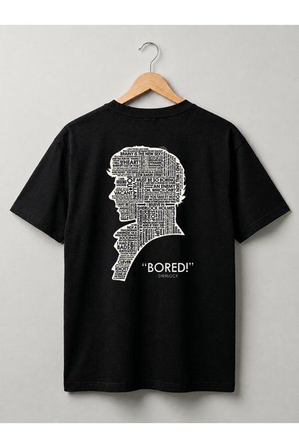Sherlock Holmes Special Edition Design Unisex Premium Cotton T-Shirt