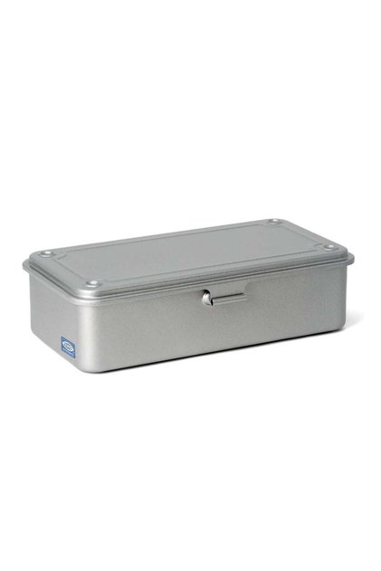 T-190 Tool Storage Box Silver Metal Storage Box