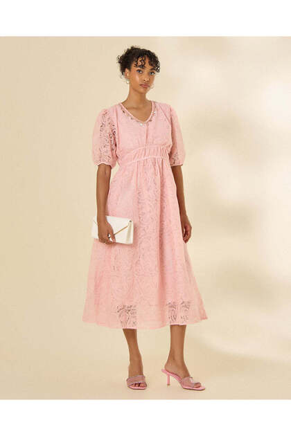 Women Pink Casual Dress