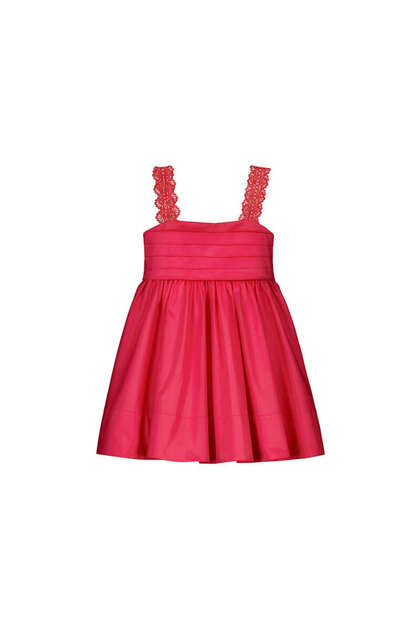 Girls' Dress Fuchsia
