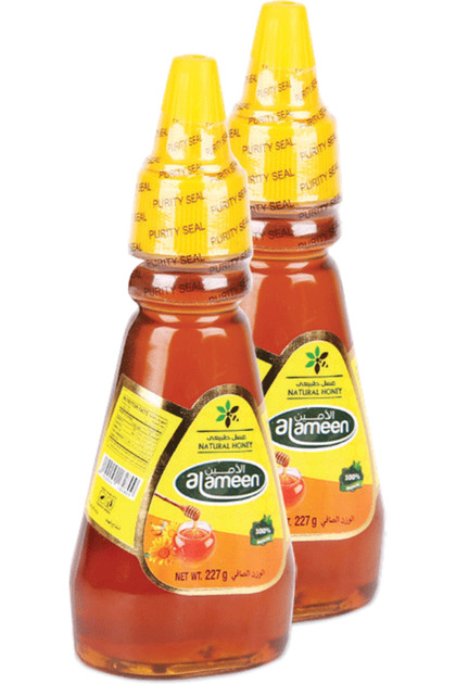 Al Ameen Squeezable Pure Natural Honey 2x227g